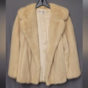 Miller & Rhoads Vintage Tourmaline Mink Fur Coat Women's